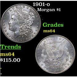 1901-o Morgan Dollar $1 Grades Choice Unc