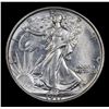 Image 2 : 1917-p Walking Liberty Half Dollar 50c Grades Select Unc