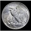 Image 3 : 1917-p Walking Liberty Half Dollar 50c Grades Select Unc
