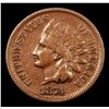 Image 2 : 1874 Indian Cent 1c Grades vf+