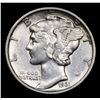Image 2 : 1931-s Mercury Dime 10c Grades Select AU