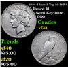 Image 1 : 1934-d Vam 3 Top 50 I4 R4 Peace Dollar $1 Grades vf++