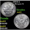 Image 1 : 1904-o Morgan Dollar $1 Grades Select Unc