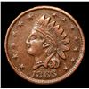 Image 2 : 1863 Indian Civil War Token 1c Grades vf++