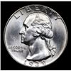 Image 2 : 1939-d Washington Quarter 25c Grades GEM Unc