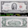 Image 1 : 1963A $2 Red seal United States Note Grades Choice CU
