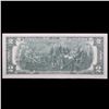 Image 3 : 1976 $2 Federal Reserve Note 1st Day of Issue, with Stamp Grades Gem+ CU