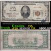 Image 1 : 1929 $20 National Currency Type 1 Low Serial # 'The National State Bank OF Newark, NJ' Grades f+