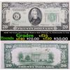 Image 1 : 1934C $20 Green Seal Federal Reserve Note (Chicago, IL) Redeemable In Gold Grades vf+