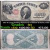 Image 1 : 1917 $1 Legal Tender, Signatures of Elliott & Burke, FR37 Grades f+