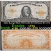 Image 1 : 1922 Large Size $10 Gold Certificate Fr1173 Grades vf+