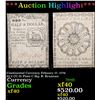 Image 1 : ***Auction Highlight*** Continental Currency Febuary 17, 1776 $1/2 CC-21 Plate C Sig. B. Brannan Gra