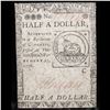 Image 2 : ***Auction Highlight*** Continental Currency Febuary 17, 1776 $1/2 CC-21 Plate C Sig. B. Brannan Gra