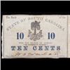 Image 2 : Bank of the State of South Carolina (Charleston, SC) 10¢ Feb. 1, 1863 G90e Grades xf