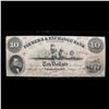 Image 2 : 1863 $10 Farmers and Exchange Bank Note, Charleston, South Carolina Grades Choice AU/BU Slider