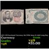 Image 1 : 1875 US Fractional Currency 10c Fifth Issue fr-1265 Long Key Grades vg, very good