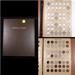 Partial Barber Dime Book 1892-1916 40 coins Grades