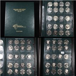 Near Complete Kennedy Half Dollar Book 1964-1981 114 coins Grades