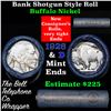 Image 1 : Buffalo Nickel Shotgun Roll in Old Bank Style 'Bell Telephone'  Wrapper 1926 & d Mint Ends Grades