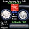 Image 1 : Buffalo Nickel Shotgun Roll in Old Bank Style 'Bell Telephone'  Wrapper 1924 & s Mint Ends Grades