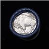 Image 3 : Buffalo Nickel Shotgun Roll in Old Bank Style 'Bell Telephone'  Wrapper 1919 & d Mint Ends Grades