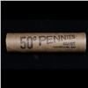 Image 4 : Uncirculated Shotgun Lincoln 1c roll, 1971-d 50 pcs Brinks Wrapper  Grades
