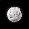 Image 2 : ***Auction Highlight*** AU/BU Slider Brinks Shotgun Morgan $1 Roll 1881 & P Ends Virtually UNC (fc)