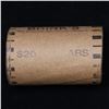 Image 5 : ***Auction Highlight*** AU/BU Slider Brinks Shotgun Morgan $1 Roll 1886 & P Ends Virtually UNC (fc)