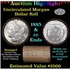 Image 1 : ***Auction Highlight*** 1885 & CC Uncirculated Morgan Dollar Shotgun Roll (fc)