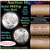 Image 1 : ***Auction Highlight*** 1923-p Uncirculated Peace Dollar Shotgun Roll (fc)