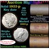 Image 1 : ***Auction Highlight*** Full solid date 1922-p Peace silver dollar roll. (fc)