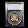 Image 2 : Proof ***Auction Highlight*** PCGS 1879-p Seated Liberty Quarter 25c Graded pr62 By PCGS (fc)