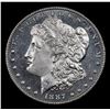 Image 2 : ***Auction Highlight*** 1887-p Morgan Dollar $1 Graded GEM+ DMPL By USCG (fc)