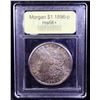 Image 4 : ***Auction Highlight*** 1896-p Colorfully Toned Morgan Dollar $1 Graded GEM++ Unc By USCG (fc)