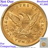 Image 11 : ***Auction Highlight*** 1854-p Gold Liberty Eagle $10 Graded Select Unc BY USCG (fc)