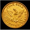 Image 3 : ***Auction Highlight*** 1860-p R4 Clark & Gruber Half Eagle $5 Graded Choice AU By USCG (fc)