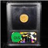 Image 5 : ***Auction Highlight*** 1854 TYPE 2 Gold Dollar $1 Graded Select Unc By USCG (fc)
