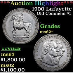 ***Auction Highlight*** 1900 Lafayette Lafayette Dollar $1 Graded Select Unc By USCG (fc)