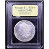 Image 4 : ***Auction Highlight*** 1878-s Morgan Dollar $1 Graded Select Unc+ DMPL By USCG (fc)