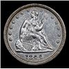 Image 2 : ***Auction Highlight*** 1844-p Seated Liberty Quarter 25c Graded Select Unc By USCG (fc)