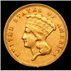 Image 2 : ***Auction Highlight*** 1878 Three Dollar Gold 3 Graded AU, Almost Unc By USCG (fc)