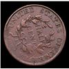 Image 3 : ***Auction Highlight*** 1806 Draped Bust Half Cent 1/2c Graded xf+ By USCG (fc)