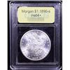 Image 4 : ***Auction Highlight*** 1890-s Morgan Dollar $1 Graded Choice+ Unc By USCG (fc)