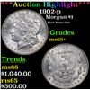 Image 1 : ***Auction Highlight*** 1902-p Morgan Dollar $1 Grades GEM+ Unc (fc)