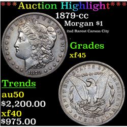 ***Auction Highlight*** 1879-cc Morgan Dollar $1 Grades xf+ (fc)