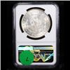 Image 3 : NGC 1887-p Morgan Dollar $1 Graded ms63 By NGC