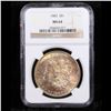 Image 2 : NGC 1883-p Morgan Dollar $1 Graded ms64 By NGC