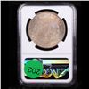 Image 3 : NGC 1883-o Morgan Dollar $1 Graded ms63 By NGC