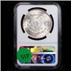 Image 3 : NGC 1888-p Morgan Dollar $1 Graded ms63 By NGC