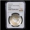 Image 2 : NGC 2014-p Baseball Hall Of Fame Modern Commem Dollar $1 Graded ms69 By NGC